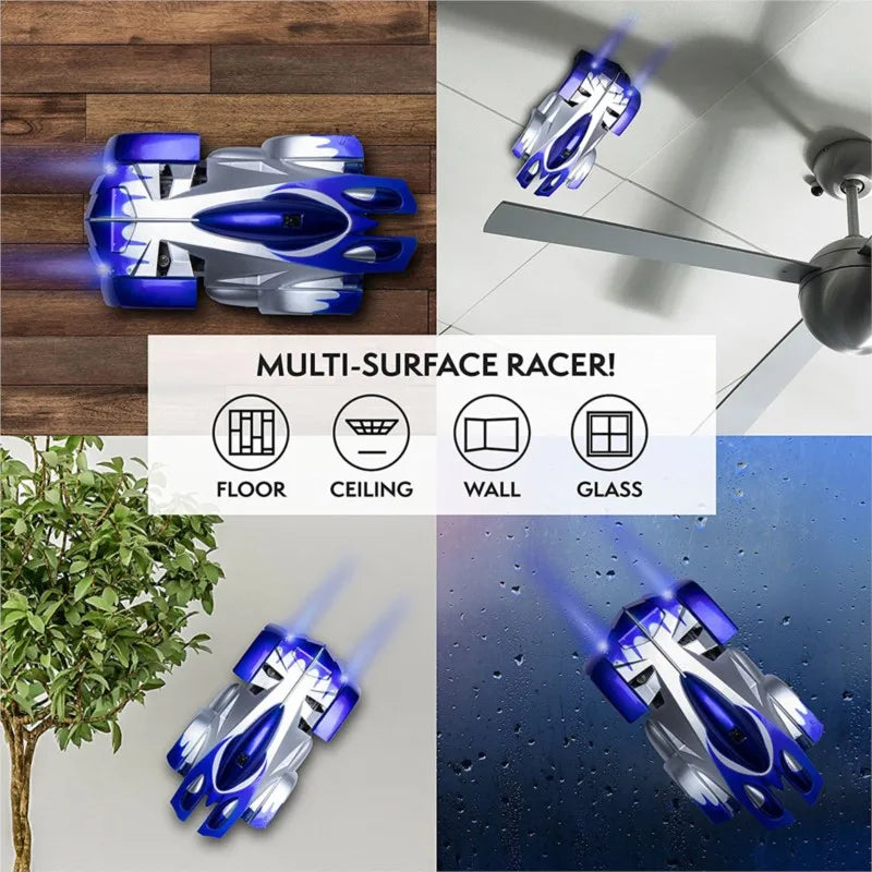 2.4G anti Gravity Wall Climbing RC Car Electric 360 Rotating Stunt RC Car Antigravity Machine Auto Toy Cars with Remote Control